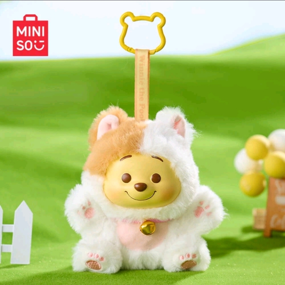 Disney Winnie the Pooh Mischief Party Series-Plush‎ - Cat Chat - Keychain NIB